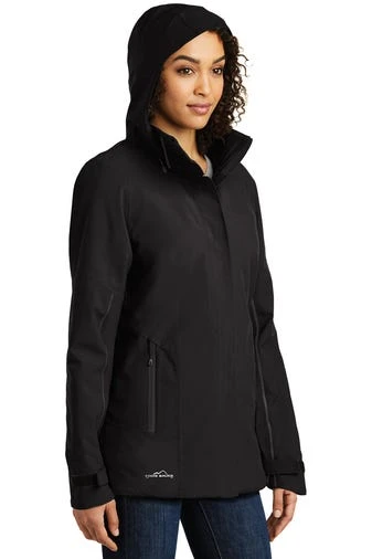 Eddie Bauer Jackets: Women's EB555 BLK Black WeatherEdge Plus Insulated Jacket 2 Eddie Bauer Jackets: Women's EB555 BLK Black WeatherEdge Plus Insulated Jacket - Image 2