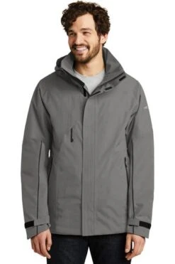 Eddie Bauer Jackets: Men's EB554 MG Metal Grey WeatherEdge Plus Insulated Jacket