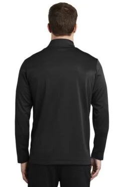 Nike Jackets: Men's NKAH6418 BLK Black Therma Fit Full Zip Fleece -Workingperson Deals Shirts Store 9232 black 2 nkah6418blackmodelback 337w