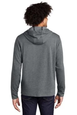 Sport-Tek Jackets: Men's ST293 DGH Dark Grey Heather PosiCharge Tri-Blend Wicking Fleece Full-Zip Hooded Jacket 5 Sport-Tek Jackets: Men's ST293 DGH Dark Grey Heather PosiCharge Tri-Blend Wicking Fleece Full-Zip Hooded Jacket -Workingperson Deals Shirts Store 9760 darkgreyhthr 2 st293darkgreyhthrmodelback 337w