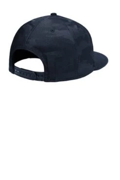 New Era Hats: Men's NE407 DNC Deep Navy Camo Flat Bill Snapback Cap -Workingperson Deals Shirts Store 9780 dpnvydpnyc 3 ne407dpnvydpnycflatback 337w