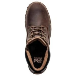 Timberland Pro Boots: Men's A1WG2 Brown Gritstone Slip Resistant 6" Work Boot -Workingperson Deals Shirts Store a1wg2 2
