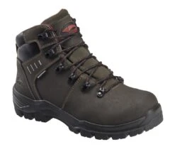 Avenger Boots: Men's A7402 Brown Foundation 6" Carbon Toe Waterproof Work Boot
