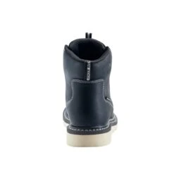 Avenger Boots: Men's A7508 Black Carbon Toe 6" Waterproof EH Wedge Moc Toe Work Boot -Workingperson Deals Shirts Store a7508 6