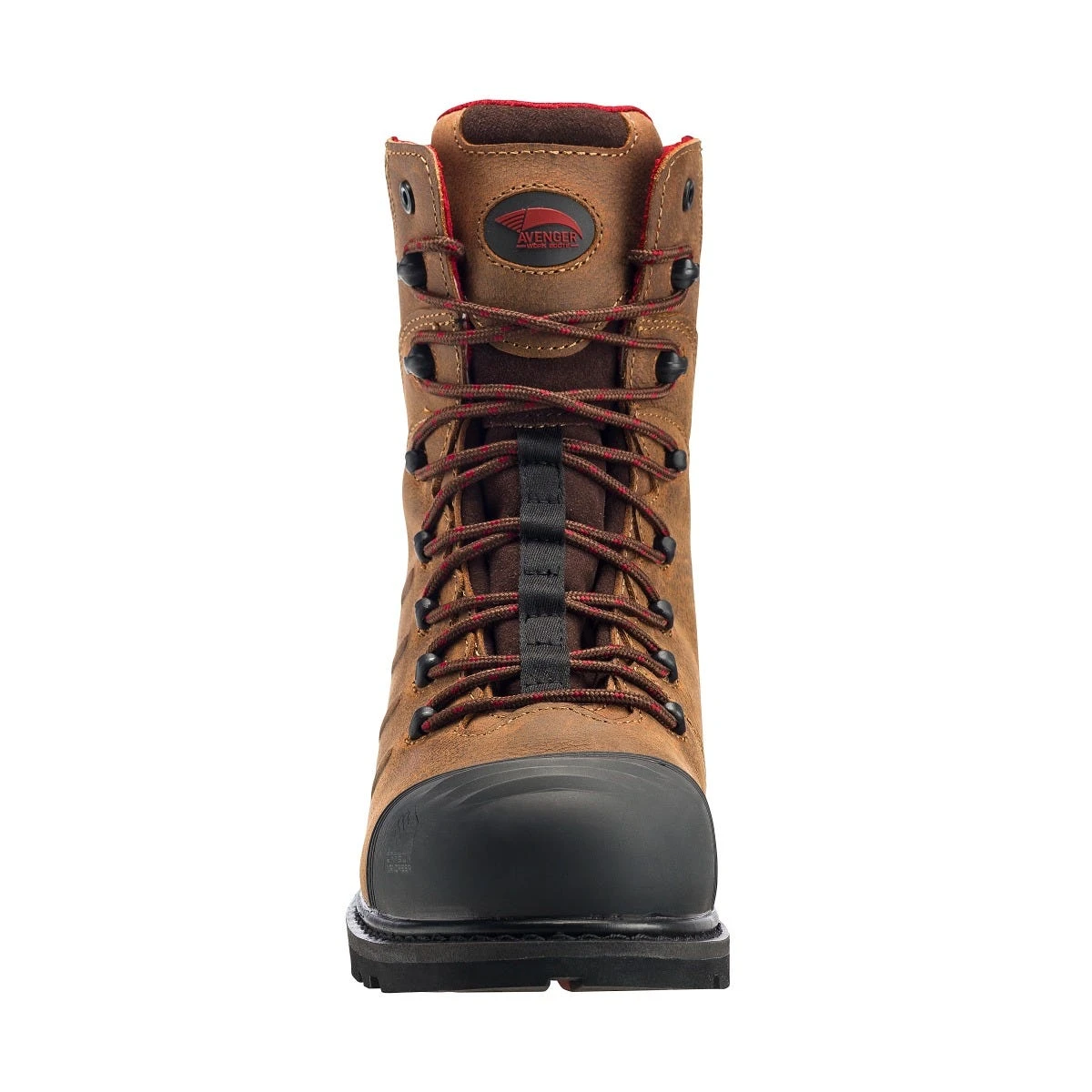 Avenger Boots: Men's A7556 Brown Composite Toe Hammer 8" Met Guard EH Waterproof Work Boot 4 Avenger Boots: Men's A7556 Brown Composite Toe Hammer 8" Met Guard EH Waterproof Work Boot - Image 4
