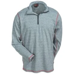 Ariat Shirts: Men's 10014377 Grey Flame-Resistant Polartec Quarter-Zip Shirt 5 Ariat Shirts: Men's 10014377 Grey Flame-Resistant Polartec Quarter-Zip Shirt -Workingperson Deals Shirts Store ariat fr 10014377 f 01