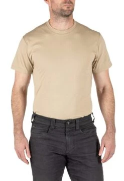 5.11 Tactical Shirts: Men's 3-Pack Utili-T 40016 165 Tan Tactical Shirt