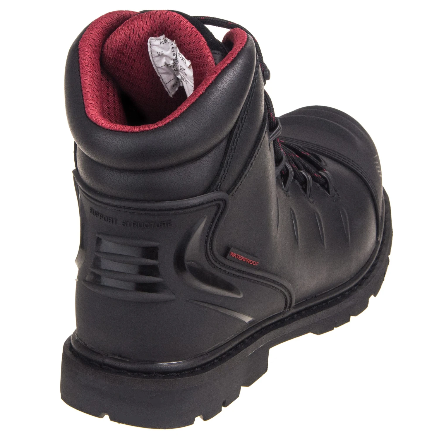 Avenger Boots: Men's 7547 Waterproof Composite Toe Puncture-Resistant Non-Metallic Black Boots 7 Avenger Boots: Men's 7547 Waterproof Composite Toe Puncture-Resistant Non-Metallic Black Boots - Image 7