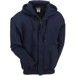 Bulwark Sweatshirts: Men's SEH4 NV Navy Flame-Resistant Hooded Zip-Up Sweatshirt 8 Bulwark Sweatshirts: Men's SEH4 NV Navy Flame-Resistant Hooded Zip-Up Sweatshirt -Workingperson Deals Shirts Store bulwark seh4nv2 f 01