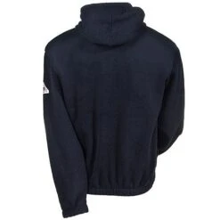 Bulwark Sweatshirts: Men's Blue SMH6 NV Flame-Resistant Hooded Sweatshirt