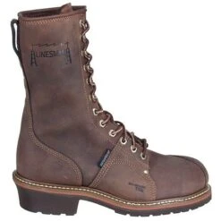 Carolina Boots: Men's Waterproof EH CA904 Linesman Vibram Boots 10 Carolina Boots: Men's Waterproof EH CA904 Linesman Vibram Boots -Workingperson Deals Shirts Store ca1904 carolinao 01