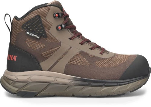Carolina Boots: Men's CA1915 Brown Composite Toe Waterproof Align Voltrex Hi Athletic Hiker Boot 2 Carolina Boots: Men's CA1915 Brown Composite Toe Waterproof Align Voltrex Hi Athletic Hiker Boot - Image 2