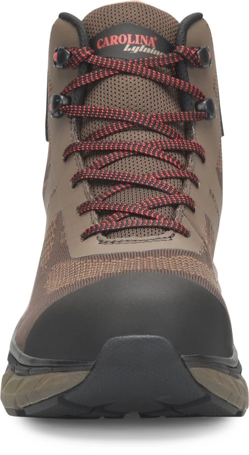 Carolina Boots: Men's CA1915 Brown Composite Toe Waterproof Align Voltrex Hi Athletic Hiker Boot 4 Carolina Boots: Men's CA1915 Brown Composite Toe Waterproof Align Voltrex Hi Athletic Hiker Boot - Image 4