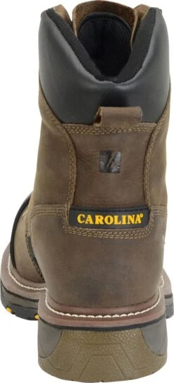 Carolina Boots: Men's CA2559 Brown 8” Composite Toe Workflex Work Boots -Workingperson Deals Shirts Store ca2559 500xauto heel