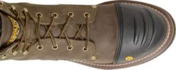 Carolina Boots: Men's CA2559 Brown 8” Composite Toe Workflex Work Boots -Workingperson Deals Shirts Store ca2559 500xauto top