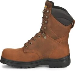 Carolina Boots: Men's CA3524 Steel Toe Brown EH Waterproof Work Boots 9 Carolina Boots: Men's CA3524 Steel Toe Brown EH Waterproof Work Boots -Workingperson Deals Shirts Store ca3524 500xauto instep 1