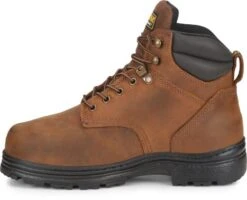 Carolina Boots: Men's CA3527 Brown Steel Toe Internal Met Guard EH Work Boots 9 Carolina Boots: Men's CA3527 Brown Steel Toe Internal Met Guard EH Work Boots -Workingperson Deals Shirts Store ca3527 500xauto instep