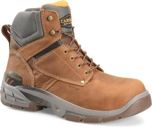 Carolina Boots: Men's CA5540 Real Brown Waterproof DUKE Carbon Composite Toe Work Boot 6 Carolina Boots: Men's CA5540 Real Brown Waterproof DUKE Carbon Composite Toe Work Boot - Image 6