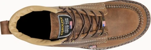 Carolina Boots: Men’s CA7011 Old Town Folklore AMP USA 6” Domestic Moc Toe Wedge Work Boot 6 Carolina Boots: Men’s CA7011 Old Town Folklore AMP USA 6” Domestic Moc Toe Wedge Work Boot - Image 6