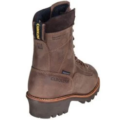 Carolina Boots: Men's Brown 8 Inch Waterproof CA7022 Logger Boots 13 Carolina Boots: Men's Brown 8 Inch Waterproof CA7022 Logger Boots -Workingperson Deals Shirts Store ca7021st carolinab 01 1