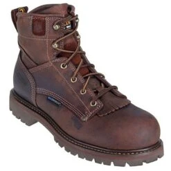 Carolina Boots: Men's Brown Waterproof CA7528 Composite Toe Boots 9 Carolina Boots: Men's Brown Waterproof CA7528 Composite Toe Boots -Workingperson Deals Shirts Store ca7528 carolinap 01 1