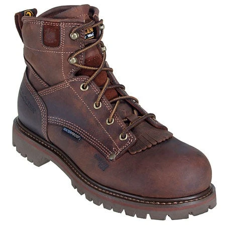 Carolina Boots: Men's Brown Waterproof CA7528 Composite Toe Boots 3 Carolina Boots: Men's Brown Waterproof CA7528 Composite Toe Boots - Image 3