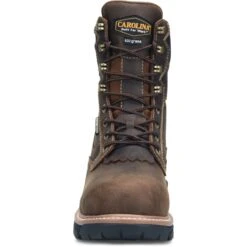 Carolina Boots: Men's CA7838 Brown Composite Toe 8" Contestor Waterproof Insulated Work Boot 10 Carolina Boots: Men's CA7838 Brown Composite Toe 8" Contestor Waterproof Insulated Work Boot -Workingperson Deals Shirts Store ca7838 500xauto toeedit