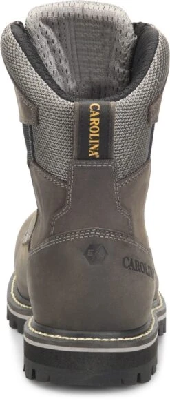 Carolina Boots: Men's CA8542 I-Beam Steeple Gray 8" Waterproof Carbon Composite Toe Boot -Workingperson Deals Shirts Store ca8542 2