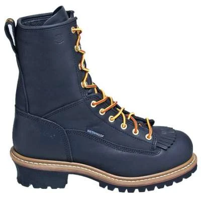 Carolina Boots: Men's Waterproof CA8825 Lug Sole EH Logger Boots 4 Carolina Boots: Men's Waterproof CA8825 Lug Sole EH Logger Boots - Image 4