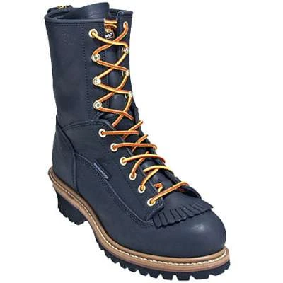 Carolina Boots: Men's Waterproof CA8825 Lug Sole EH Logger Boots 3 Carolina Boots: Men's Waterproof CA8825 Lug Sole EH Logger Boots - Image 3