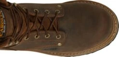 Carolina Boots: Men's CA9853 Brown Poplar 8” Composite Toe Logger Boot -Workingperson Deals Shirts Store ca9853 500xauto top