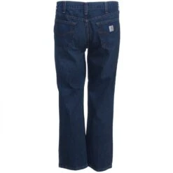 Carhartt Jeans: Men's 101483 968 Dark Blue Bedrock Relaxed Fit Holter Jeans -Workingperson Deals Shirts Store carhartt 101483 968 b 01