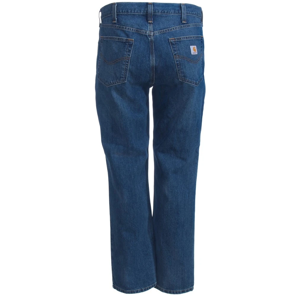 Carhartt Jeans: Men's 101483 980 Blue Frontier Relaxed Fit Holter Jeans 4 Carhartt Jeans: Men's 101483 980 Blue Frontier Relaxed Fit Holter Jeans - Image 4