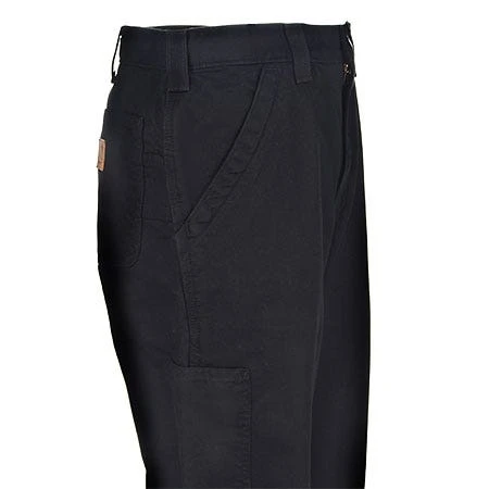 Carhartt Pants: Men's B151 BLK Black Lightweight Canvas Dungaree Work Pants 1 Carhartt Pants: Men's B151 BLK Black Lightweight Canvas Dungaree Work Pants