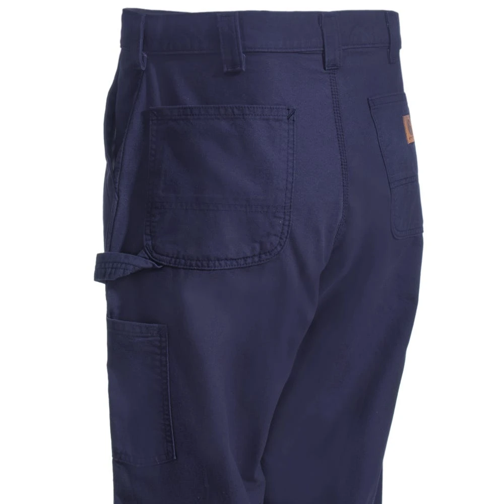 Carhartt Pants: Men's B151 NVY Navy Loose Fit Canvas Work Utility Pants 3 Carhartt Pants: Men's B151 NVY Navy Loose Fit Canvas Work Utility Pants - Image 3