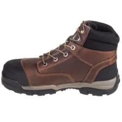 Carhartt Boots: Men's CME6355 Energy 6-Inch Waterproof Composite Toe EH Brown Work Boots -Workingperson Deals Shirts Store carhartt cme6355 i 01