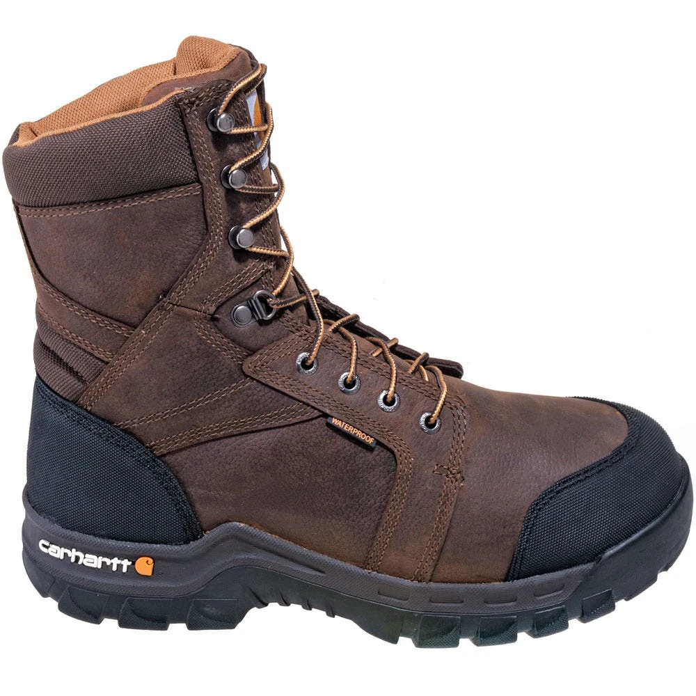Carhartt Boots: Men's CMF8389 Composite Toe Waterproof Insulated EH Boots 4 Carhartt Boots: Men's CMF8389 Composite Toe Waterproof Insulated EH Boots - Image 4