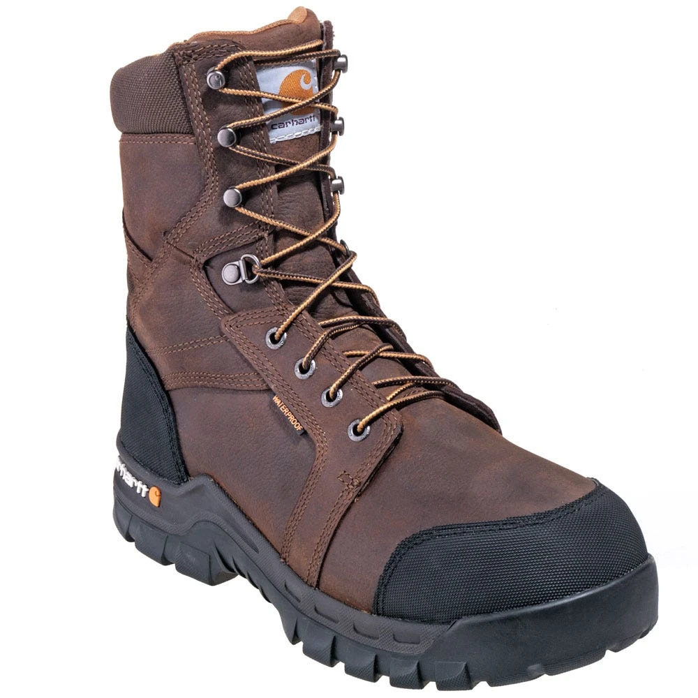 Carhartt Boots: Men's CMF8389 Composite Toe Waterproof Insulated EH Boots 3 Carhartt Boots: Men's CMF8389 Composite Toe Waterproof Insulated EH Boots - Image 3
