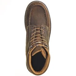 Carhartt Boots: Men's CMW6197 Brown Waterproof 6-Inch General Toe Work Boots -Workingperson Deals Shirts Store carhartt cmw6197 t 01