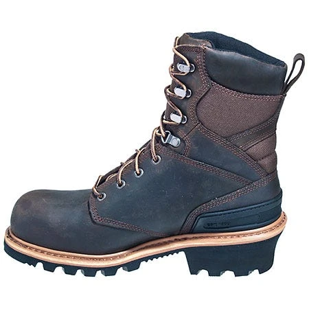 Carhartt Boots: Men's CML8360 Composite Toe Waterproof EH Logger Boots 3 Carhartt Boots: Men's CML8360 Composite Toe Waterproof EH Logger Boots - Image 3