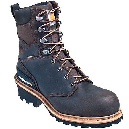 Carhartt Boots: Men's CML8360 Composite Toe Waterproof EH Logger Boots 5 Carhartt Boots: Men's CML8360 Composite Toe Waterproof EH Logger Boots - Image 5