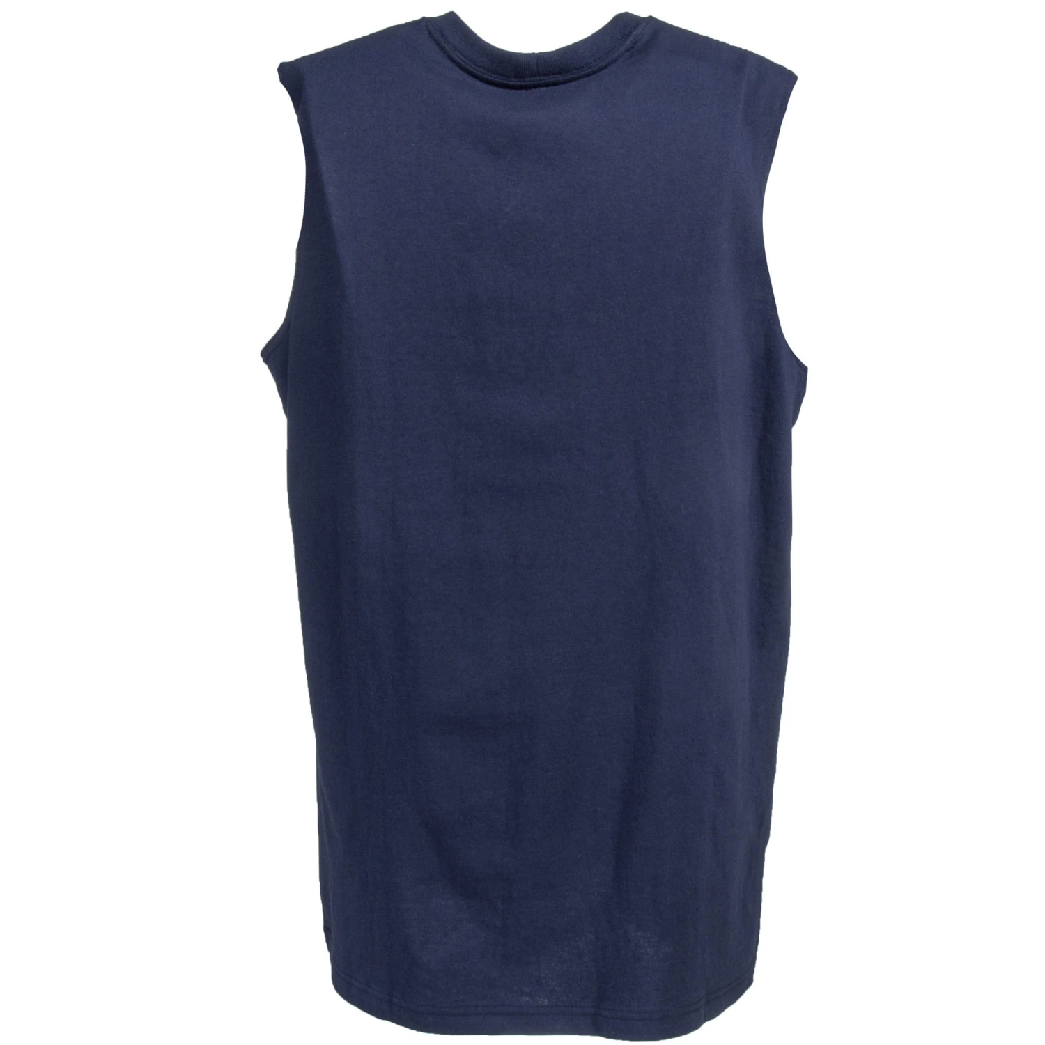 Carhartt Shirts: Men's Navy 100374 412 Workwear Pocket Sleeveless T-Shirt 2 Carhartt Shirts: Men's Navy 100374 412 Workwear Pocket Sleeveless T-Shirt - Image 2