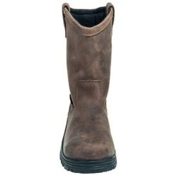 Carolina Boots: Men's Brown CA2533 Composite Toe Wellington EH Work Boots -Workingperson Deals Shirts Store carolina ca2533 f 01