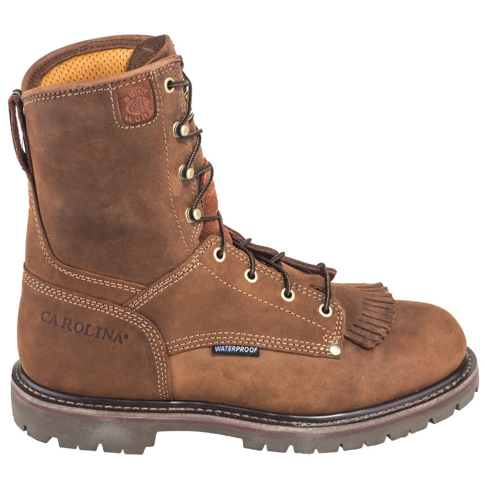 Carolina Boots: Men's Waterproof EH Leather Work Boots CA8028 4 Carolina Boots: Men's Waterproof EH Leather Work Boots CA8028 - Image 4