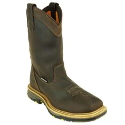 Carolina Boots: Men's CA8535 Brown Actuator Roper Boots -Workingperson Deals Shirts Store carolina ca8535 p 001
