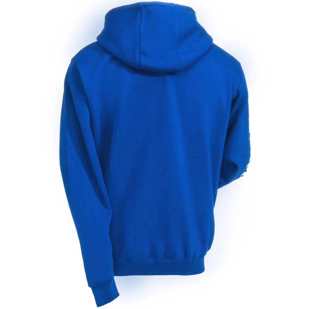 CAT Apparel Sweatshirts: Men's 1910709 95B Bright Blue Trademark Banner Hooded Sweatshirt 1 CAT Apparel Sweatshirts: Men's 1910709 95B Bright Blue Trademark Banner Hooded Sweatshirt