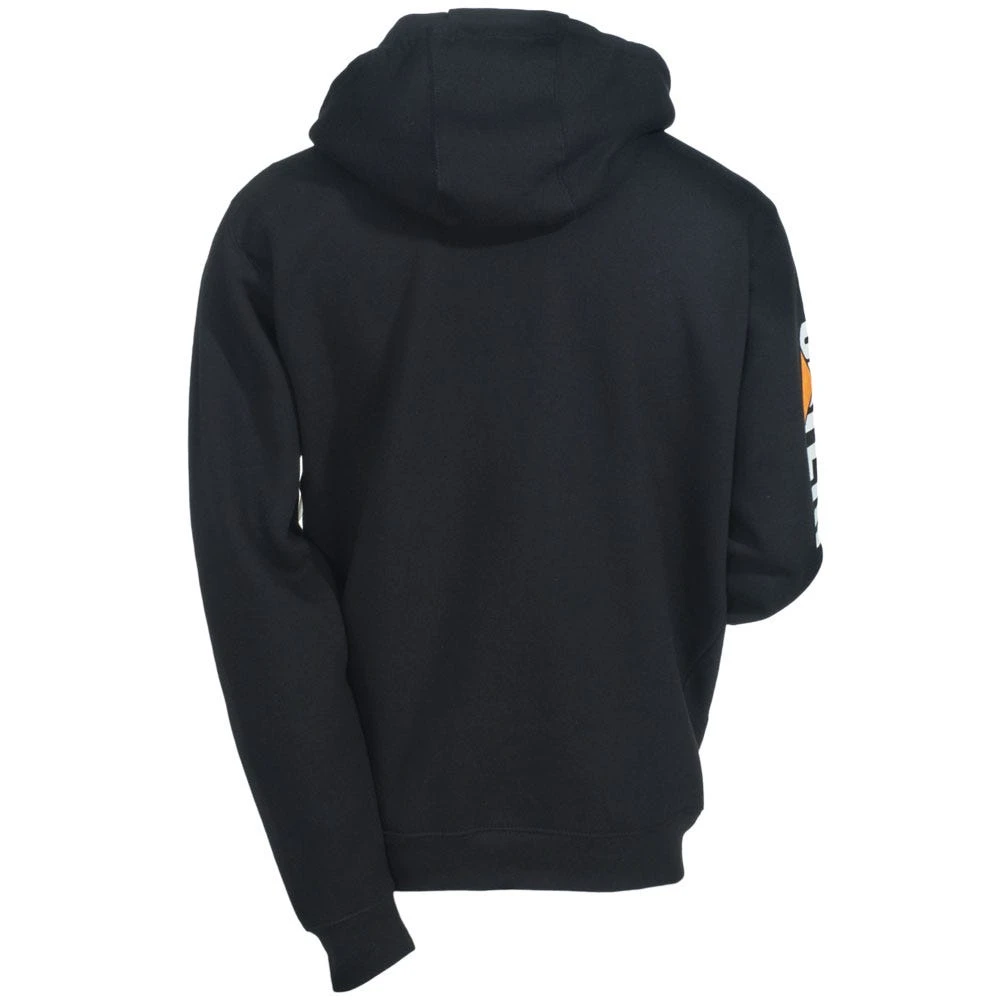Caterpillar Sweatshirts: Men's 1910709 016 Black Hooded Trademark Banner Sweatshirt 1 Caterpillar Sweatshirts: Men's 1910709 016 Black Hooded Trademark Banner Sweatshirt