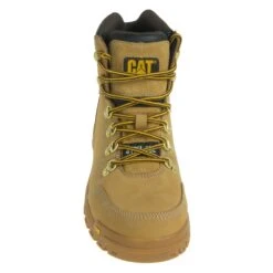 Caterpillar Boots: Outline Wheat 6" 90801 Men's Steel Toe EH Boots -Workingperson Deals Shirts Store cat 90801 0004 f