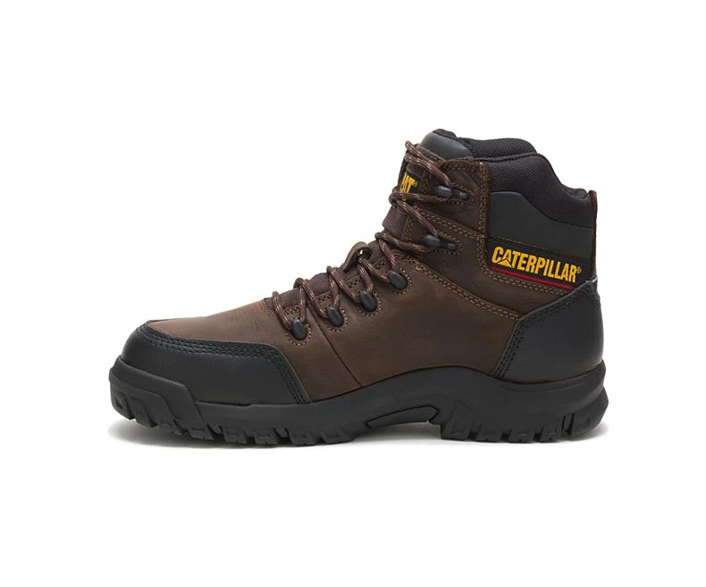 Caterpillar Boots: Men's P90977 Brown Resorption Composite Toe Waterproof Work Boot 3 Caterpillar Boots: Men's P90977 Brown Resorption Composite Toe Waterproof Work Boot - Image 3