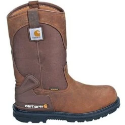 Carhartt Boots: Men's CMP1200 Bison Steel Toe Waterproof Wellington Boots -Workingperson Deals Shirts Store cmp1200st carhartto 01 1